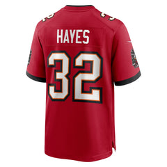 Tampa Bay Buccaneers Nike Josh Hayes Game Jersey