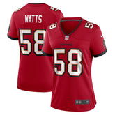 Tampa Bay Buccaneers Nike Markees Watts Women's Game Jersey