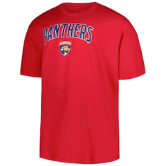 Florida Panthers Profile Big & Tall Arch Over Logo T-Shirt Outlet