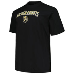 Vegas Golden Knights Profile Big & Tall Arch Over Logo T-Shirt Outlet