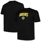 Boston Bruins Profile Big & Tall Arch Over Logo T-Shirt Sale