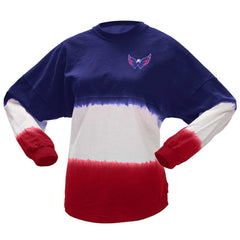 Washington Capitals Fanatics Women's Ombre Long Sleeve T-Shirt For Sale