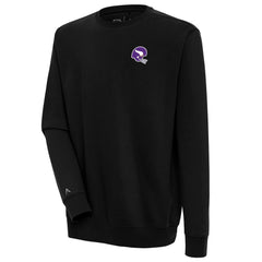 Minnesota Vikings Antigua Victory Crewneck Pullover Sweatshirt