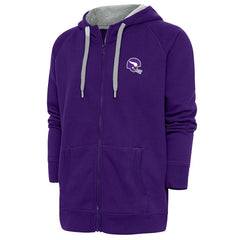 Minnesota Vikings Antigua Victory Full-Zip Hoodie