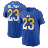 Los Angeles Rams Nike Kyren Williams Player Name & Number T-Shirt