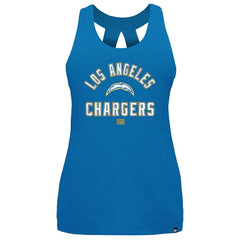 Los Angeles Chargers New Era Women's 2024 NFL Training Camp Tank Top