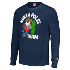 Dallas Cowboys Homage Unisex Holiday Raglan Tri-Blend Pullover Sweatshirt
