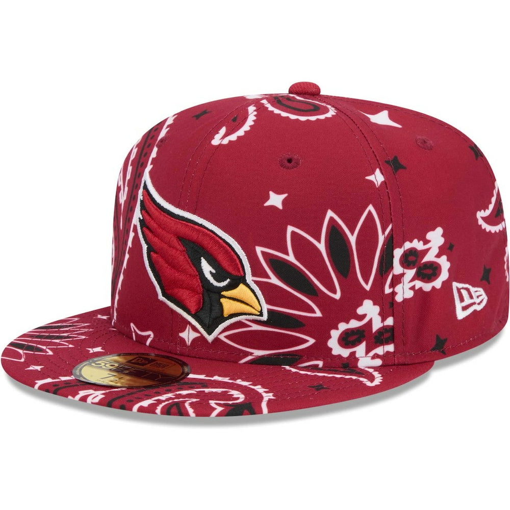 Arizona Cardinals New Era Paisley 59FIFTY Fitted Hat