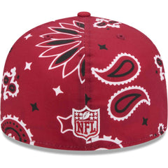 Arizona Cardinals New Era Paisley 59FIFTY Fitted Hat