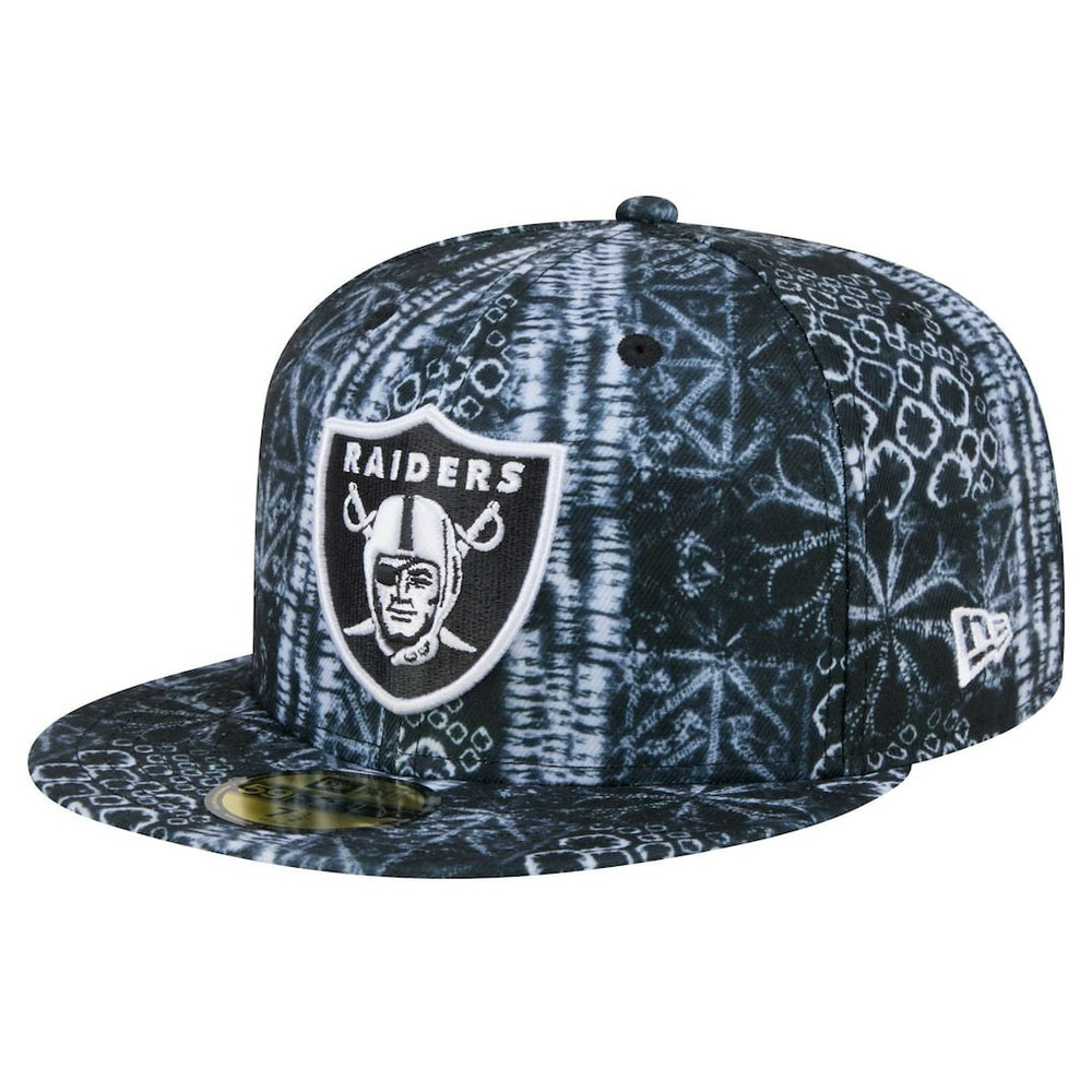 Las Vegas Raiders New Era Shibori 59FIFTY Fitted Hat