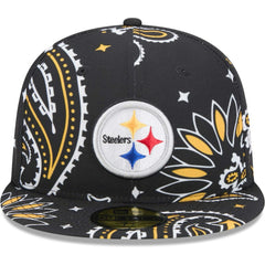 Pittsburgh Steelers New Era Paisley 59FIFTY Fitted Hat