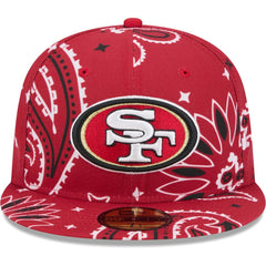 San Francisco 49ers New Era Paisley 59FIFTY Fitted Hat