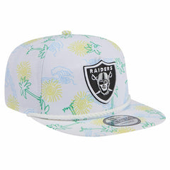 Las Vegas Raiders New Era Vacay Golfer Snapback Hat