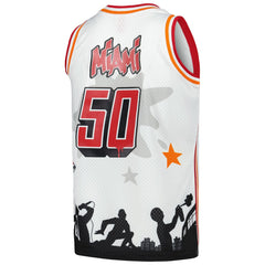 Miami Heat x Tats Cru Hardwood Classics Fashion Jersey For Sale