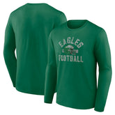 Philadelphia Eagles Fanatics Gridiron Classics Retro Block Long Sleeve T-Shirt