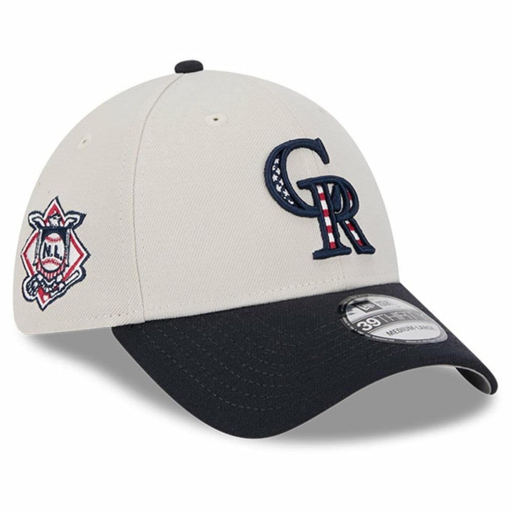 Colorado Rockies New Era 2024 Fourth of July 39THIRTY Flex Hat | MLB US