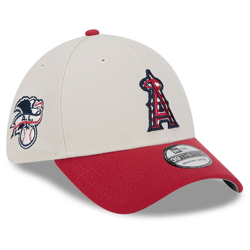 Los Angeles Angels New Era 2024 Fourth of July 39THIRTY Flex Hat | MLB US