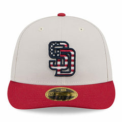 San Diego Padres New Era 2024 Fourth of July Low Profile 59FIFTY Fitted Hat | MLB Online