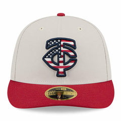 Minnesota Twins New Era 2024 Fourth of July Low Profile 59FIFTY Fitted Hat | MLB For sale