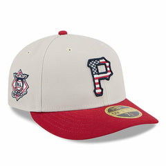 Pittsburgh Pirates New Era 2024 Fourth of July Low Profile 59FIFTY Fitted Hat | MLB Outlet