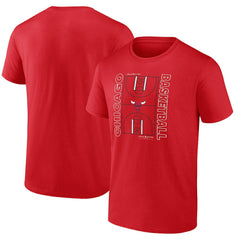 Chicago Bulls Michelob Ultra Full Court T-Shirt - Red for sale Discount