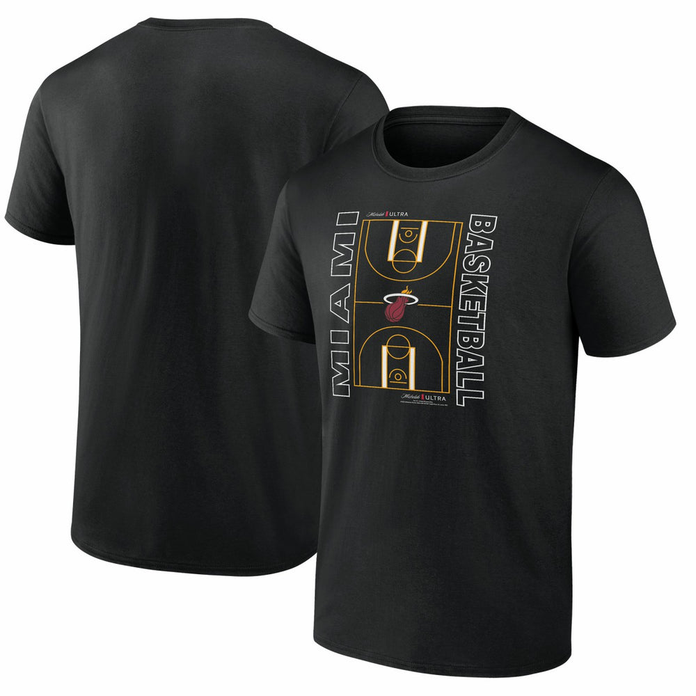 Miami Heat Michelob Ultra Full Court T-Shirt - Black outlet Outlet