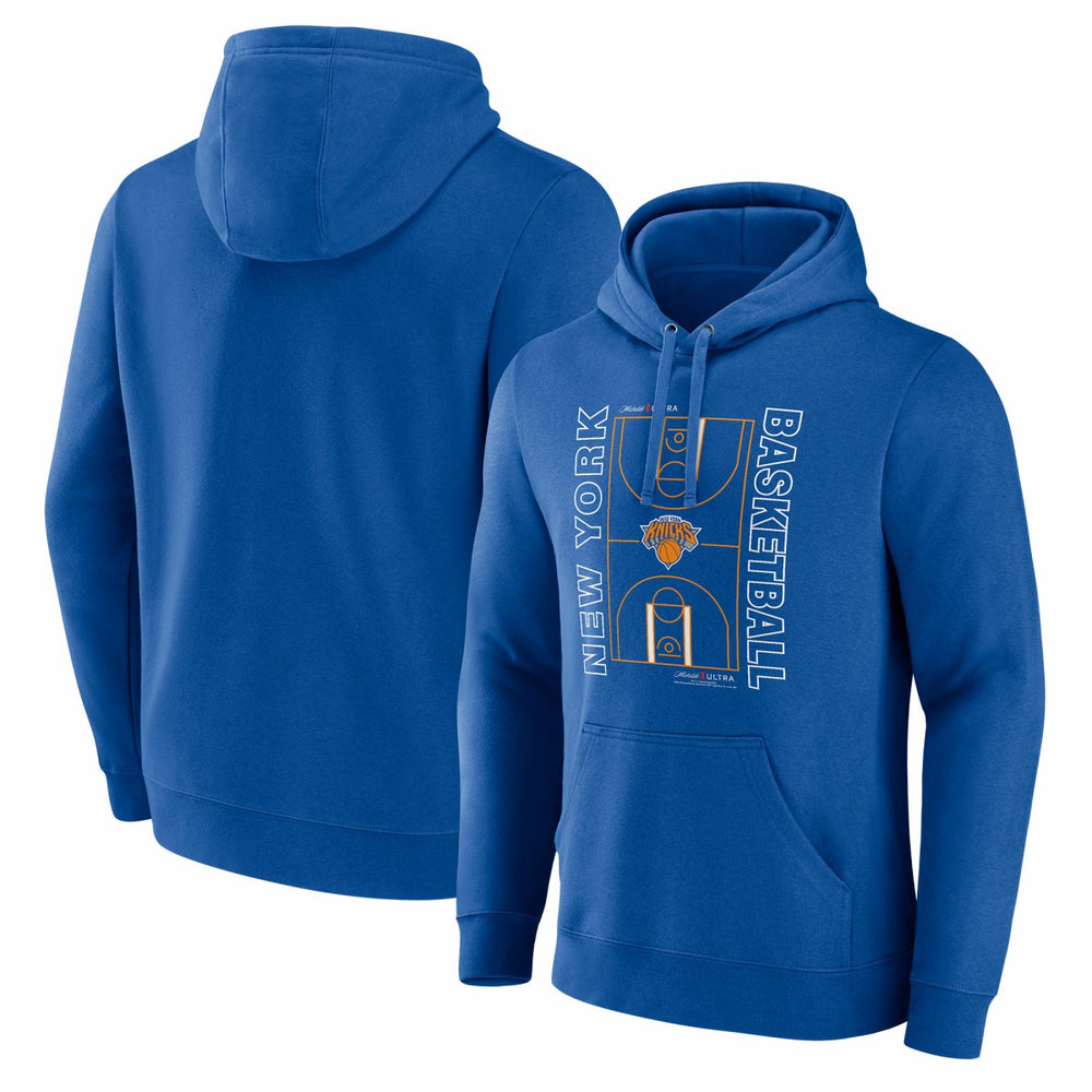 New York Knicks Michelob Ultra Full Court Pullover Hoodie - Blue on sale Online