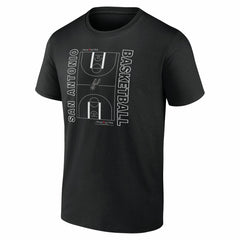 San Antonio Spurs Michelob Ultra Full Court T-Shirt - Black shop Discount