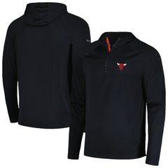 Chicago Bulls Levelwear Zander Hoodie Raglan Quarter-Zip Top Online