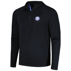Philadelphia 76ers Levelwear Zander Hoodie Raglan Quarter-Zip Top On Sale