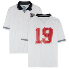 Paul Gascoigne England National Team Autographed 1990 Home Jersey - Fanatics
