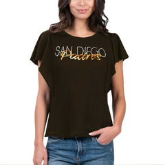 San Diego Padres G-III 4Her by Carl Banks Women's Crowd Wave T-Shirt | MLB Shop