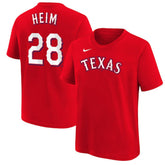 Jonah Heim Texas Rangers Nike Youth Name & Number T-Shirt | MLB For sale
