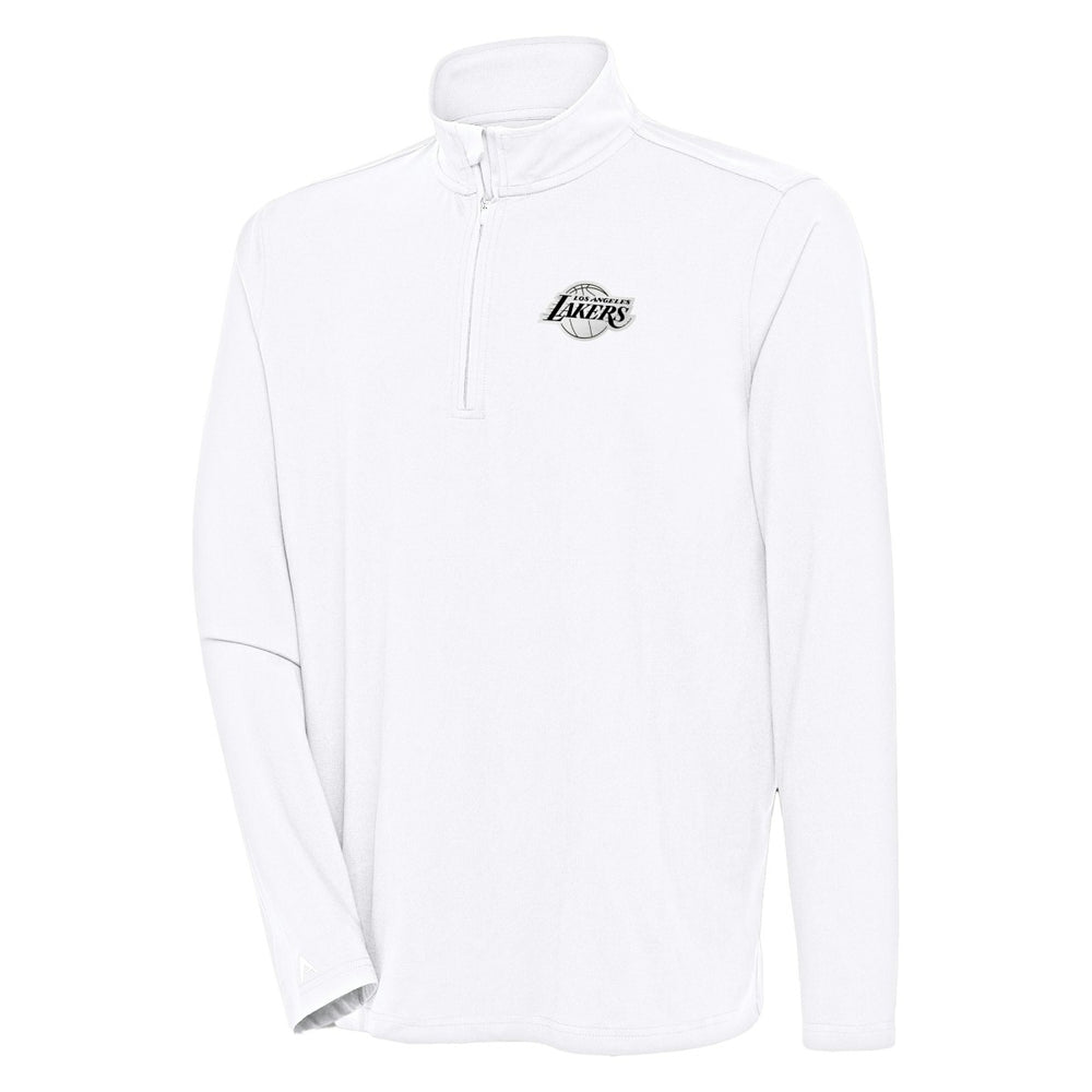 Los Angeles Lakers Antigua Hunk Quarter-Zip Top Online