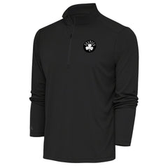 Boston Celtics Antigua Metallic Logo Tribute Quarter-Zip Top Discount