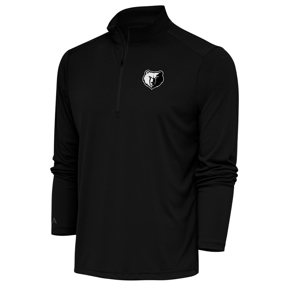 Memphis Grizzlies Antigua Metallic Logo Tribute Quarter-Zip Top Discount