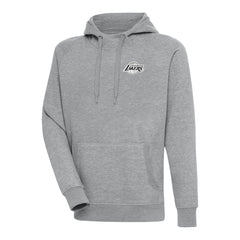 Los Angeles Lakers Antigua Metallic Logo Victory Raglan Pullover Hoodie Online
