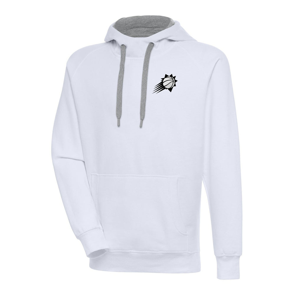 Phoenix Suns Antigua Metallic Logo Victory Raglan Pullover Hoodie Discount