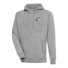 Cleveland Cavaliers Antigua Metallic Logo Victory Raglan Pullover Hoodie sale Online