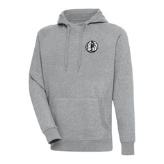 Dallas Mavericks Antigua Metallic Logo Victory Raglan Pullover Hoodie sale Discount