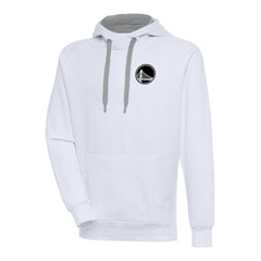 Golden State Warriors Antigua Metallic Logo Victory Raglan Pullover Hoodie sale Online