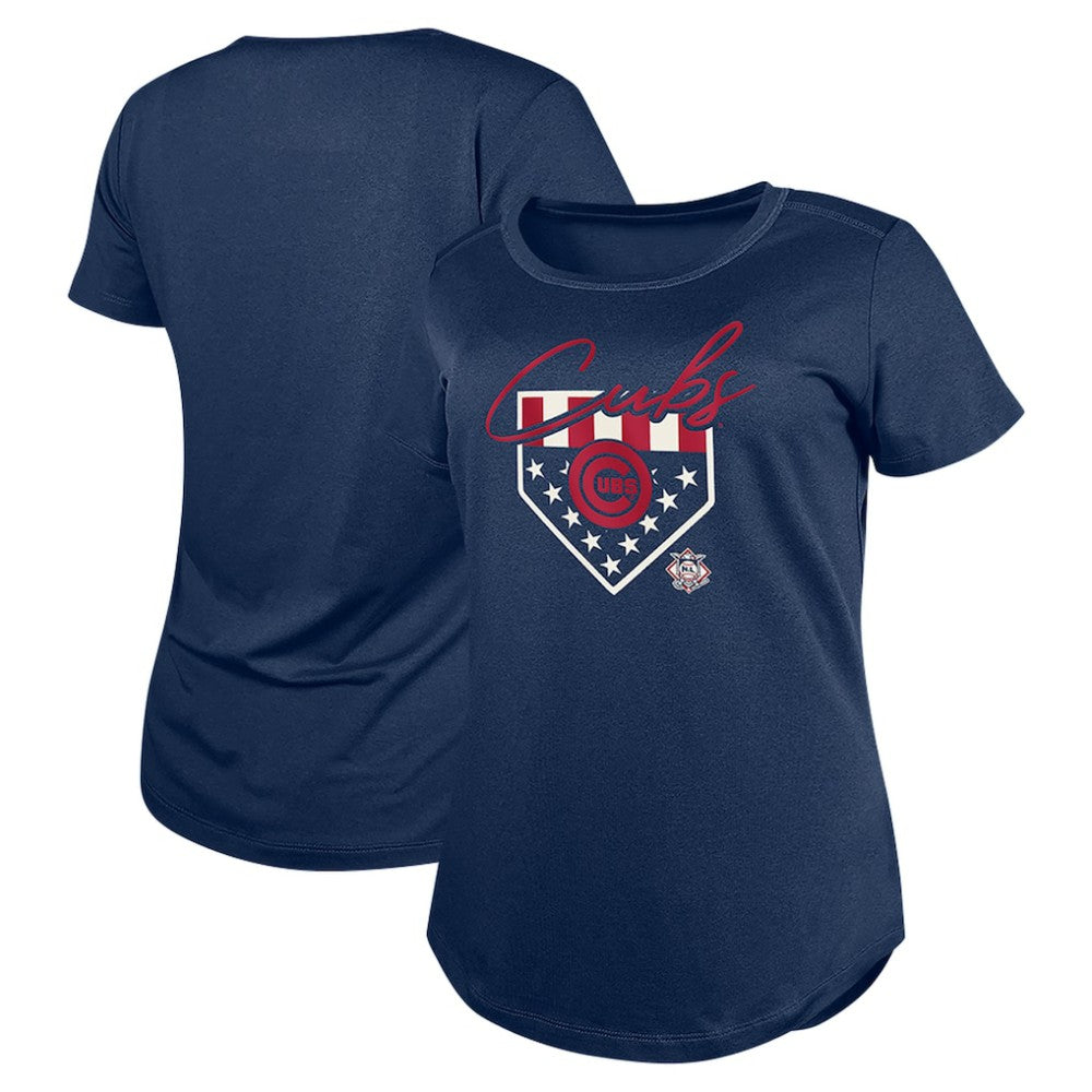 Chicago Cubs New Era Women's Americana T-Shirt | MLB New