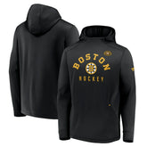 Boston Bruins Fanatics Centennial Lockup Authentic Pro Pullover Hoodie On Sale