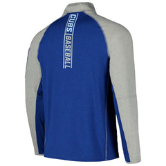 Chicago Cubs New Era Father's Day Raglan Quarter-Zip Top | MLB For sale