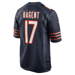 Chicago Bears Nike Tyson Bagent Game Jersey