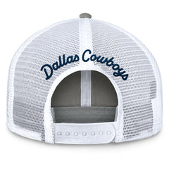 Dallas Cowboys Fanatics Women's Fundamentals Slogan Trucker Adjustable Hat