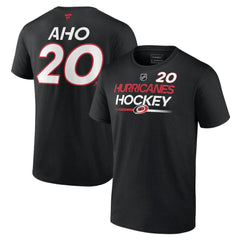 Sebastian Aho Carolina Hurricanes Fanatics Authentic Pro Prime Name & Number T-Shirt Online