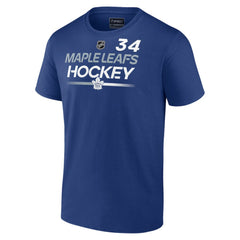 Auston Matthews Toronto Maple Leafs Fanatics Authentic Pro Prime Name & Number T-Shirt Sale