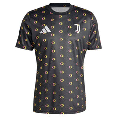 Juventus 2024/25 Slim Fit Pre-Match Top Black - Adidas