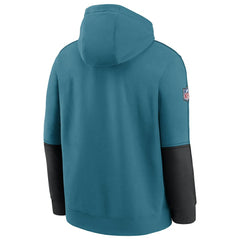 Jacksonville Jaguars Nike Throwback Alternate Logo Team Issue Club Pullover Hoodie